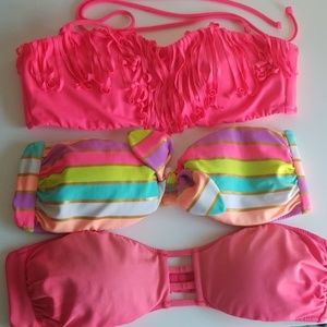 Victoria's Secret Swim - 3 VS bikini tops Victoria's Secret Swim - 3 VS bikini tops